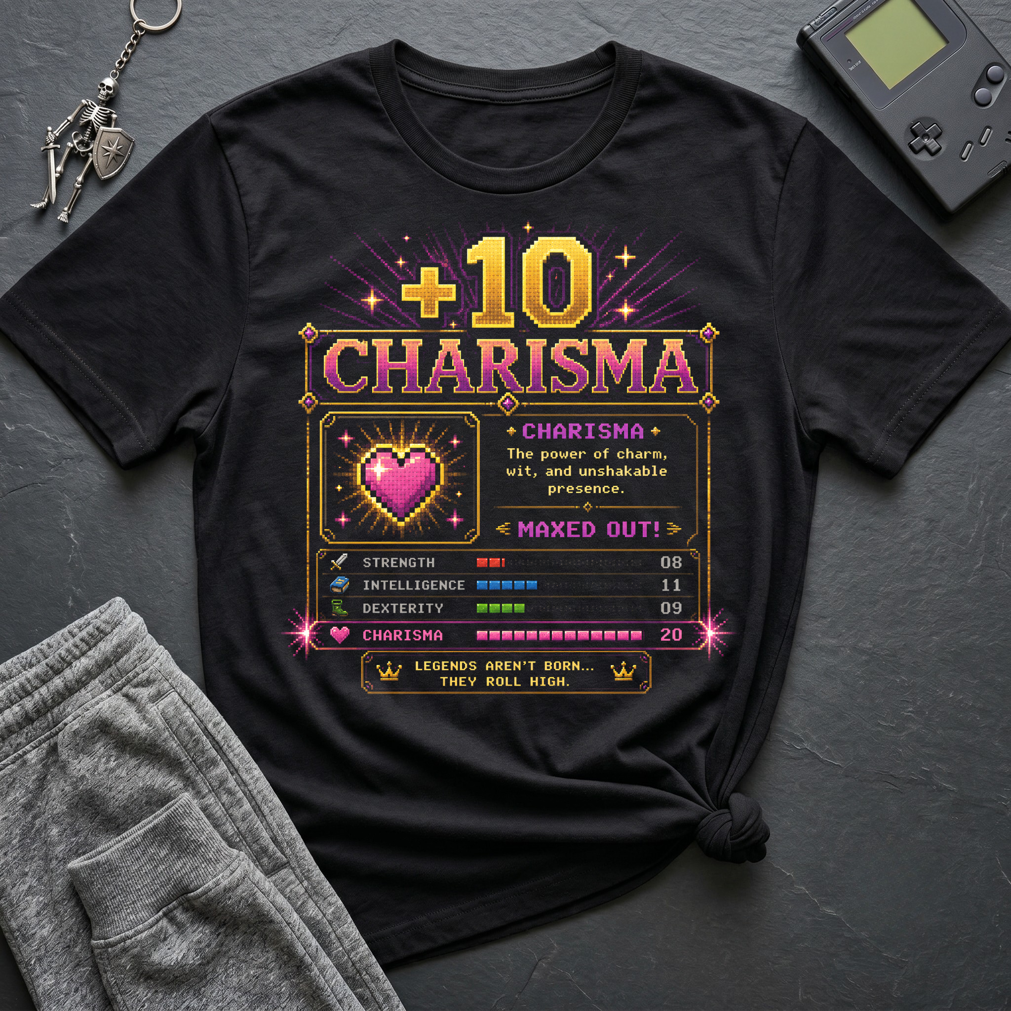 +10 Charisma T-Shirt