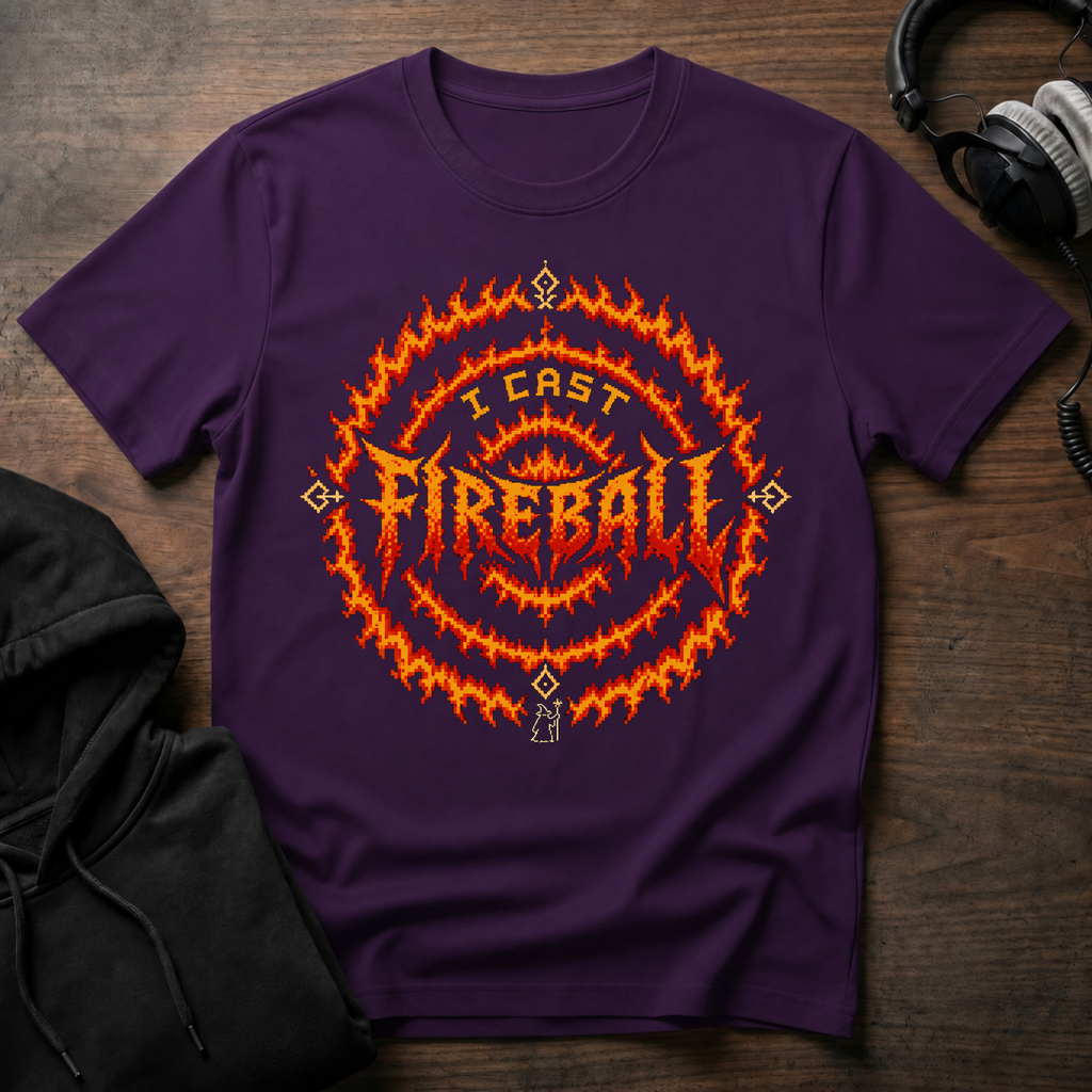 I Cast Fireball T-Shirt
