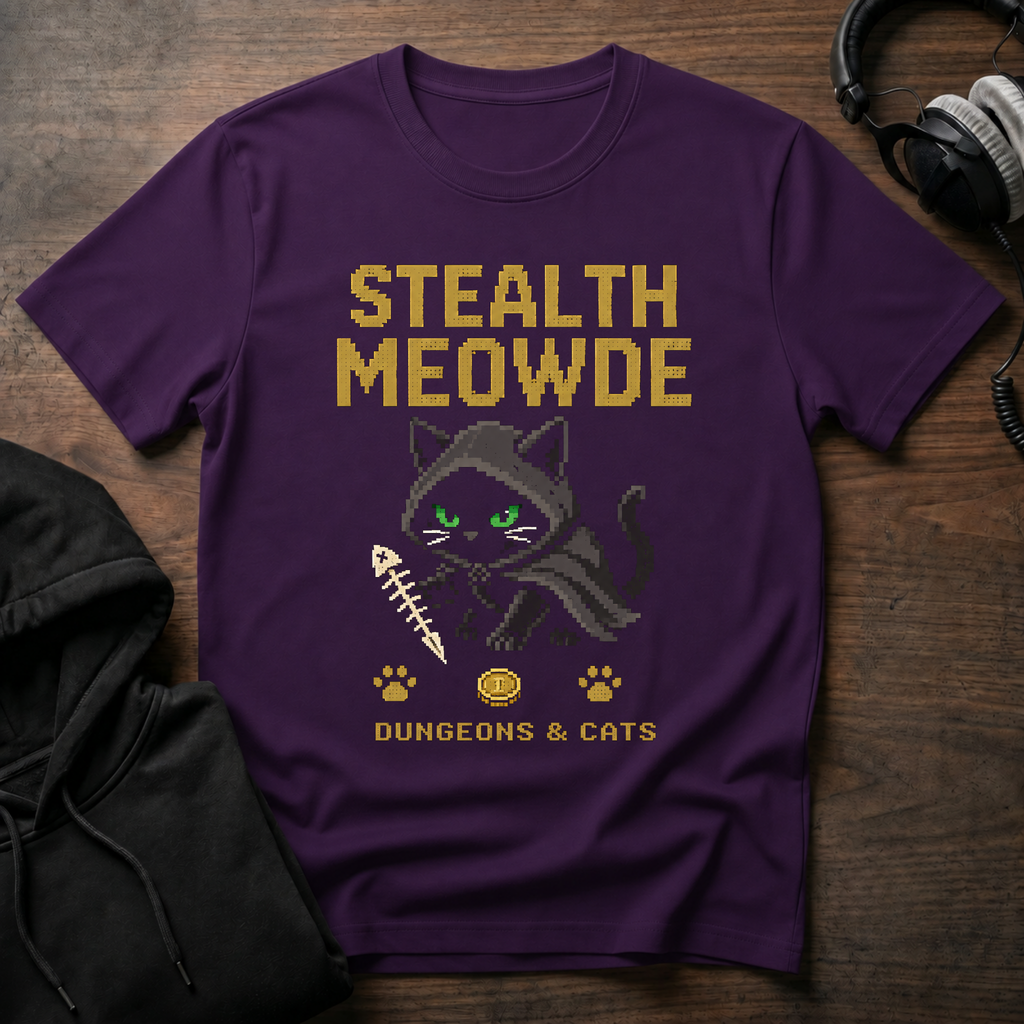 Stealth Meowed T-Shirt