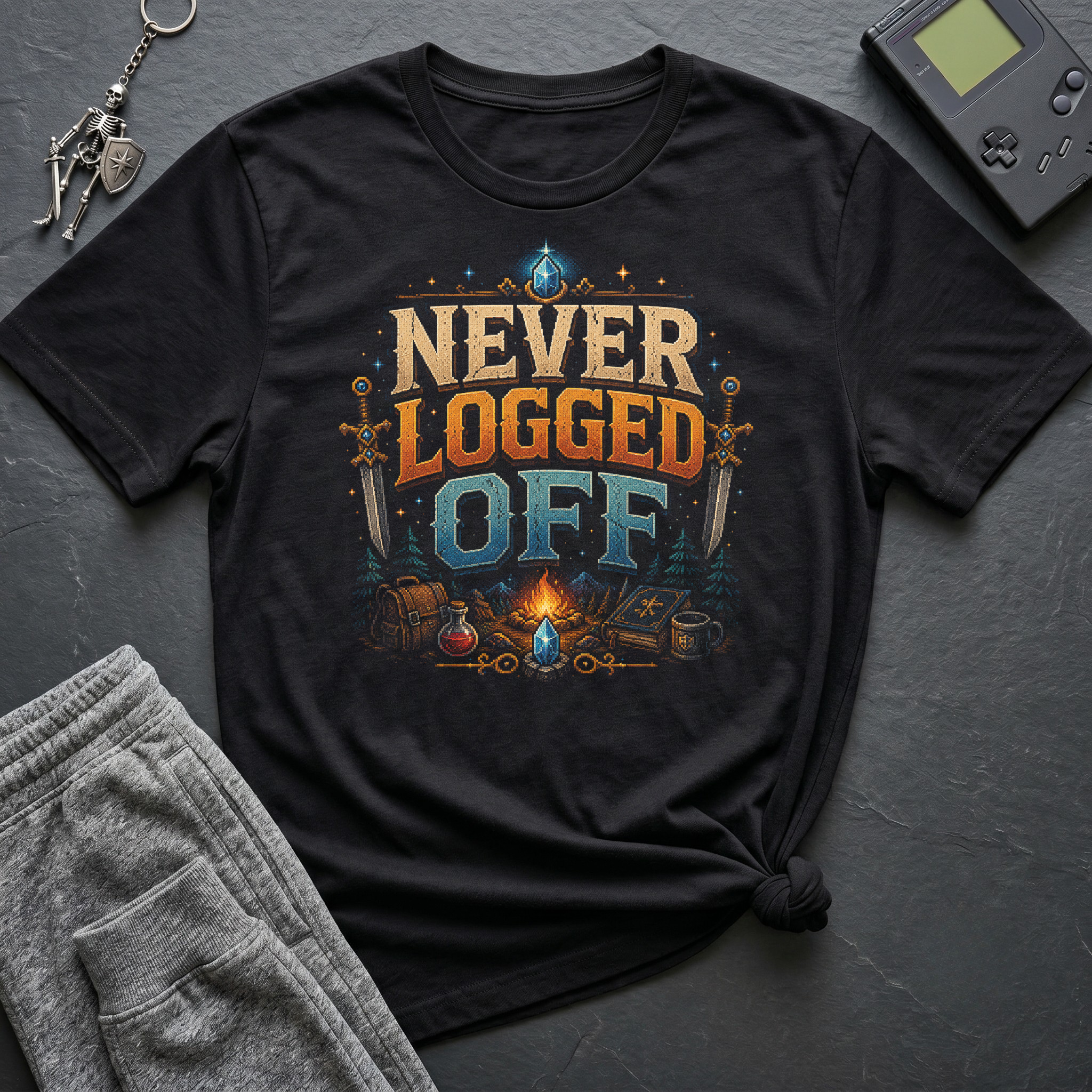 Never Logged Off T-Shirt