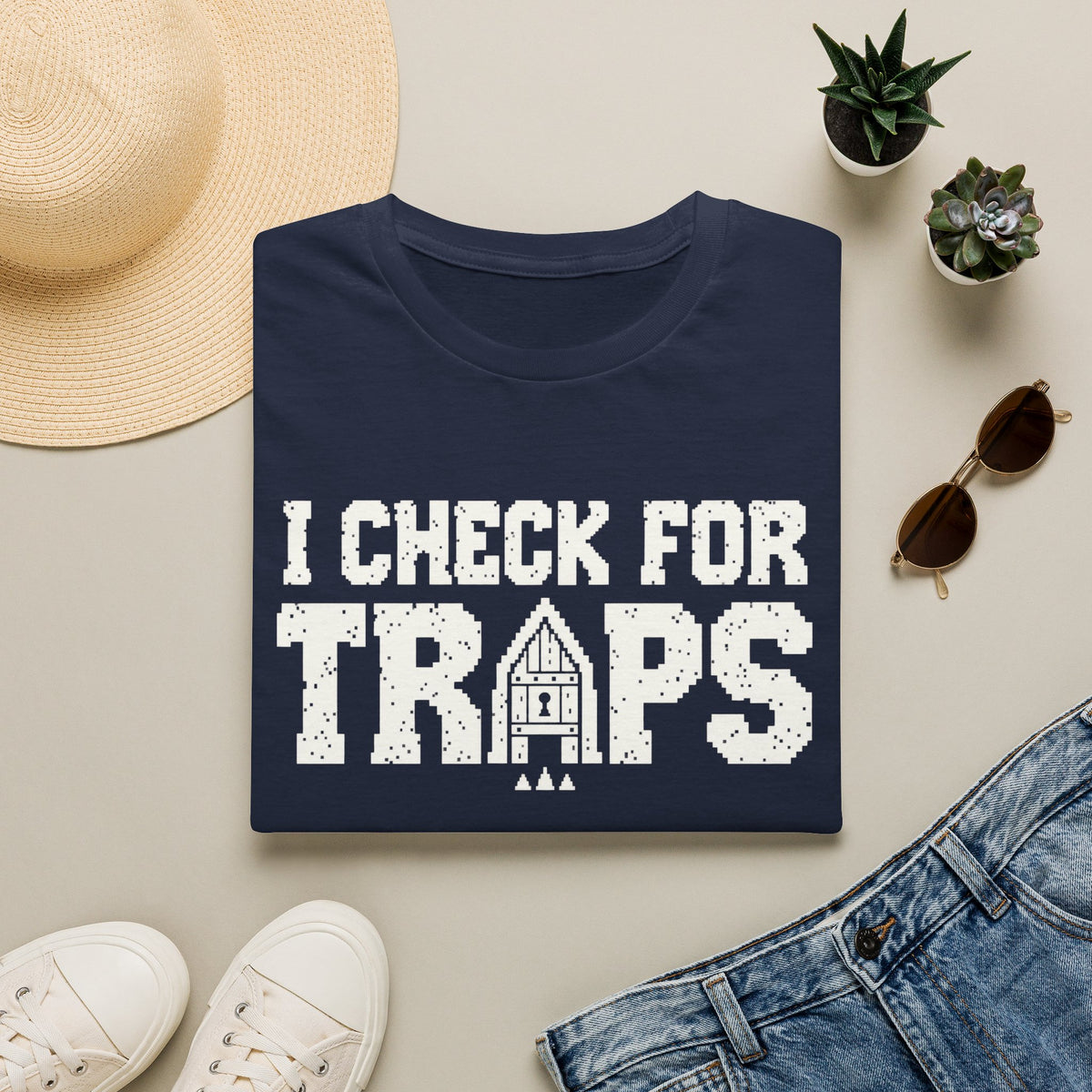 I Check for Traps T-Shirt