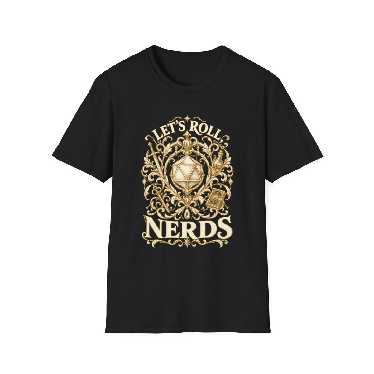 Let's Roll Nerds T-Shirt