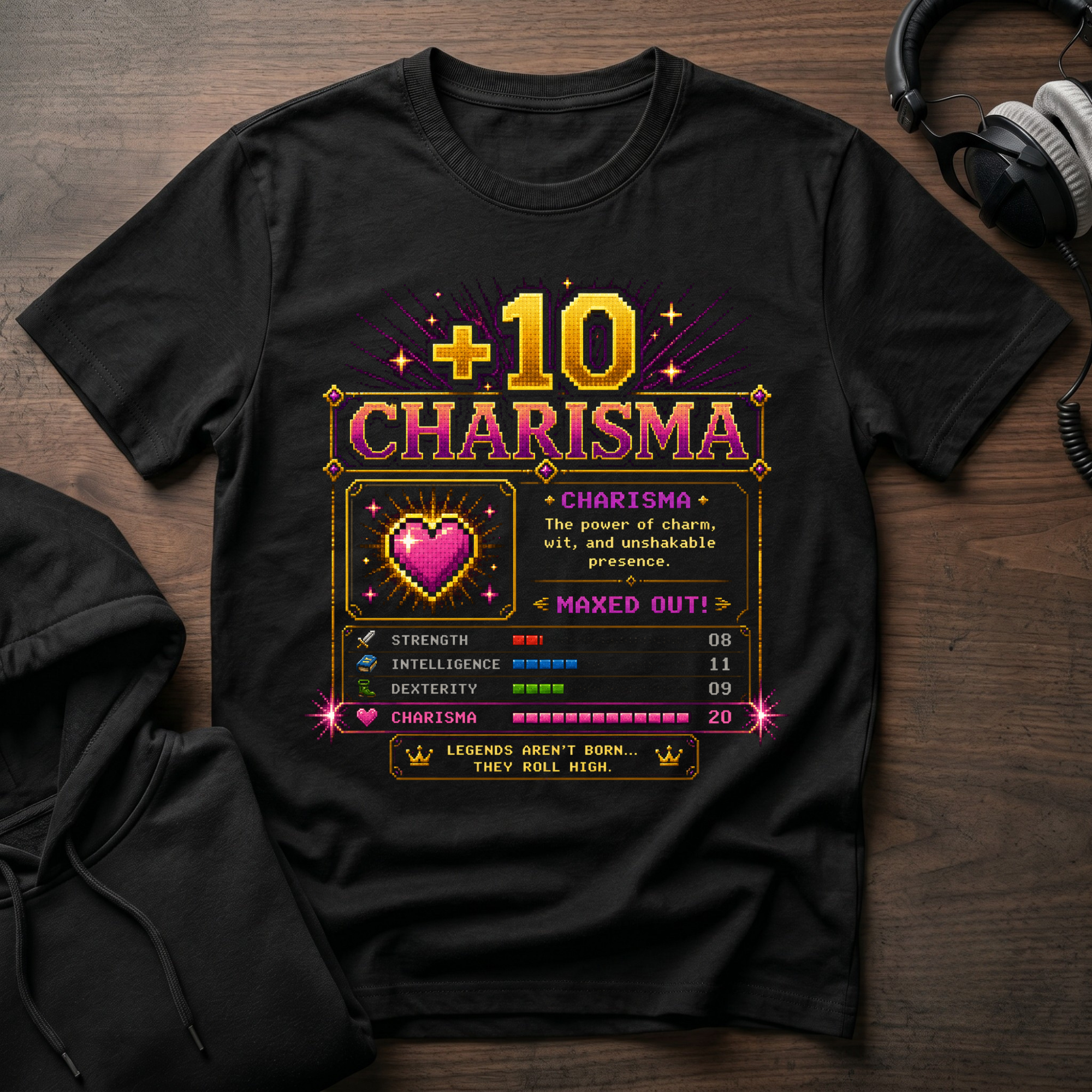 +10 Charisma T-Shirt