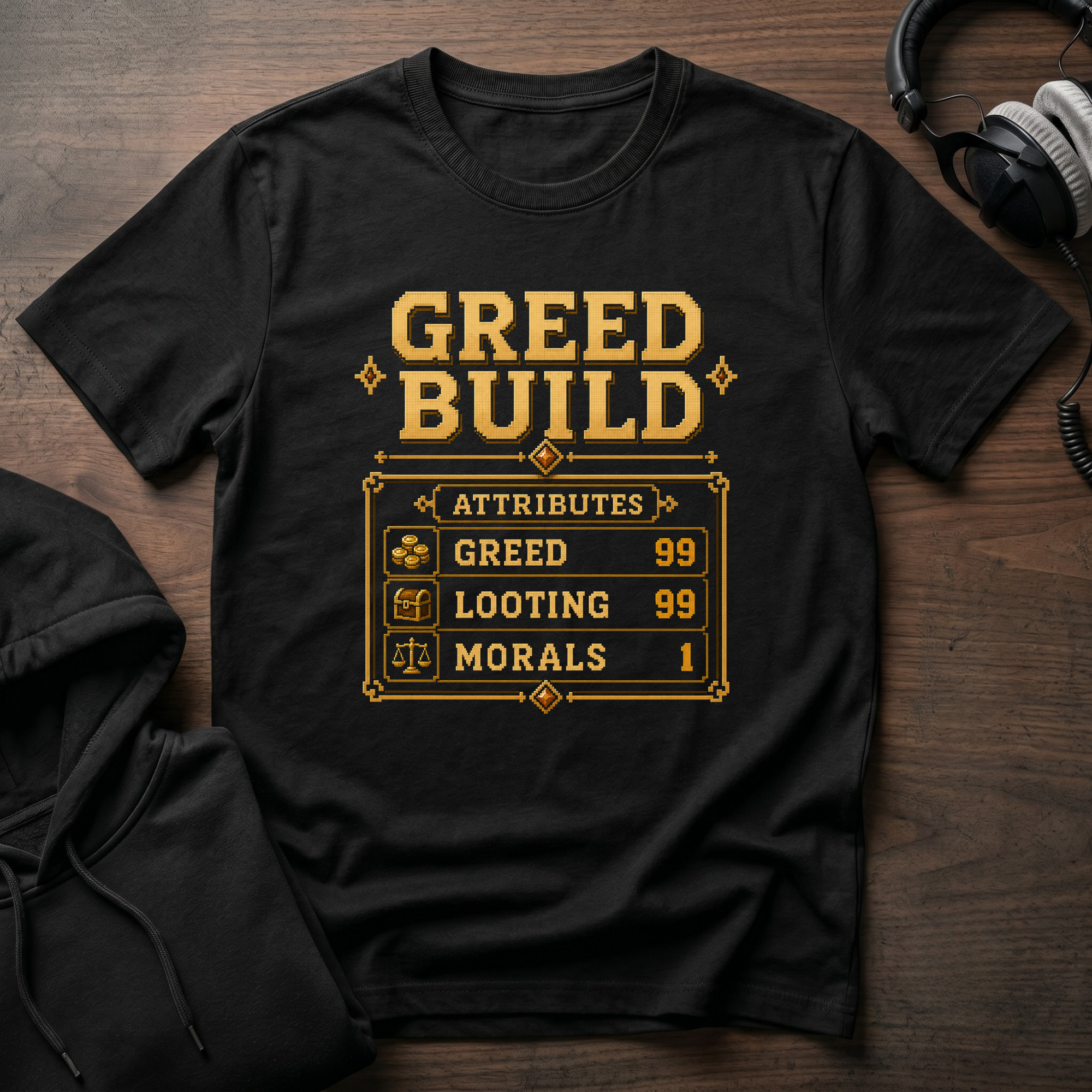 Greed Build T-Shirt