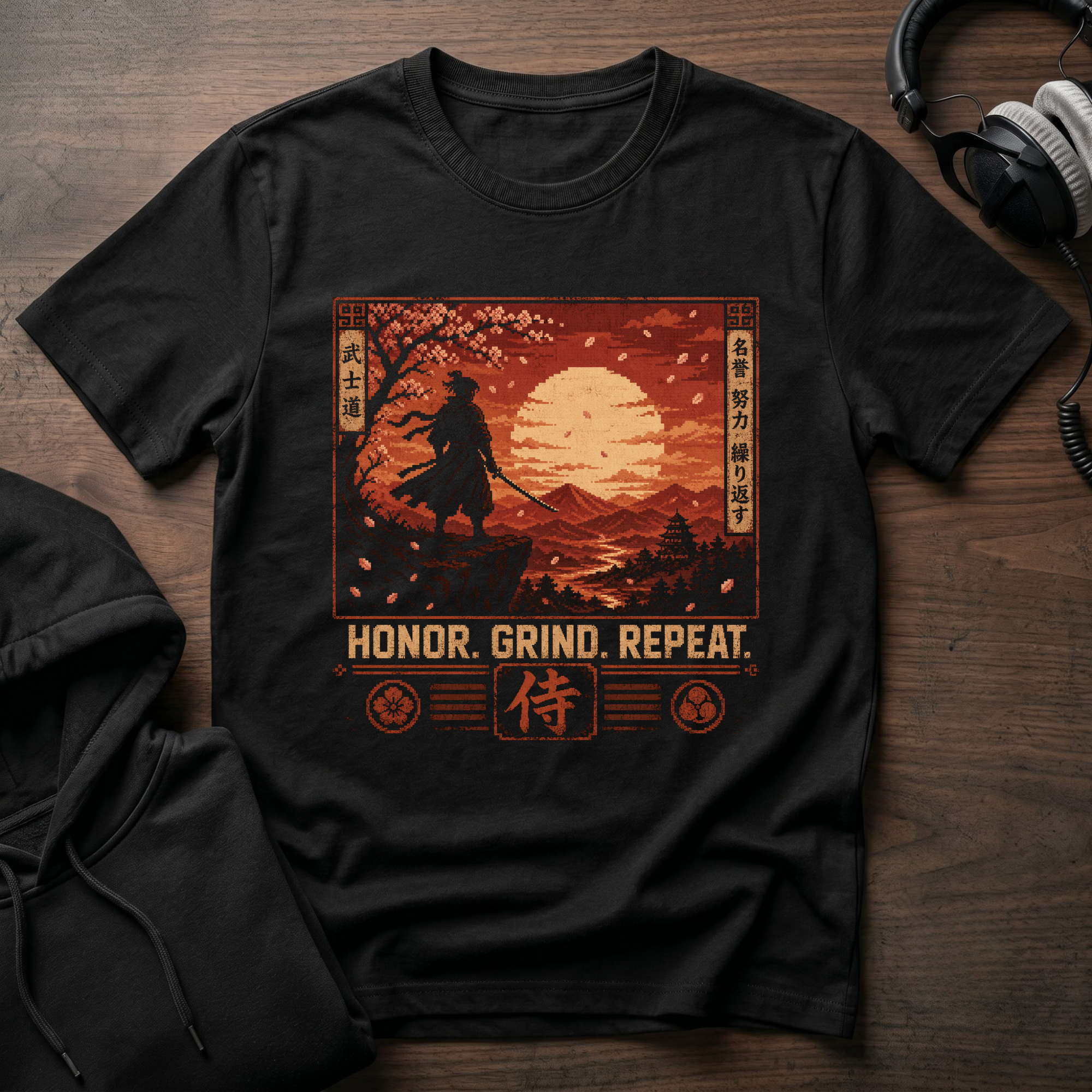 Honor, Grind, Repeat T-Shirt