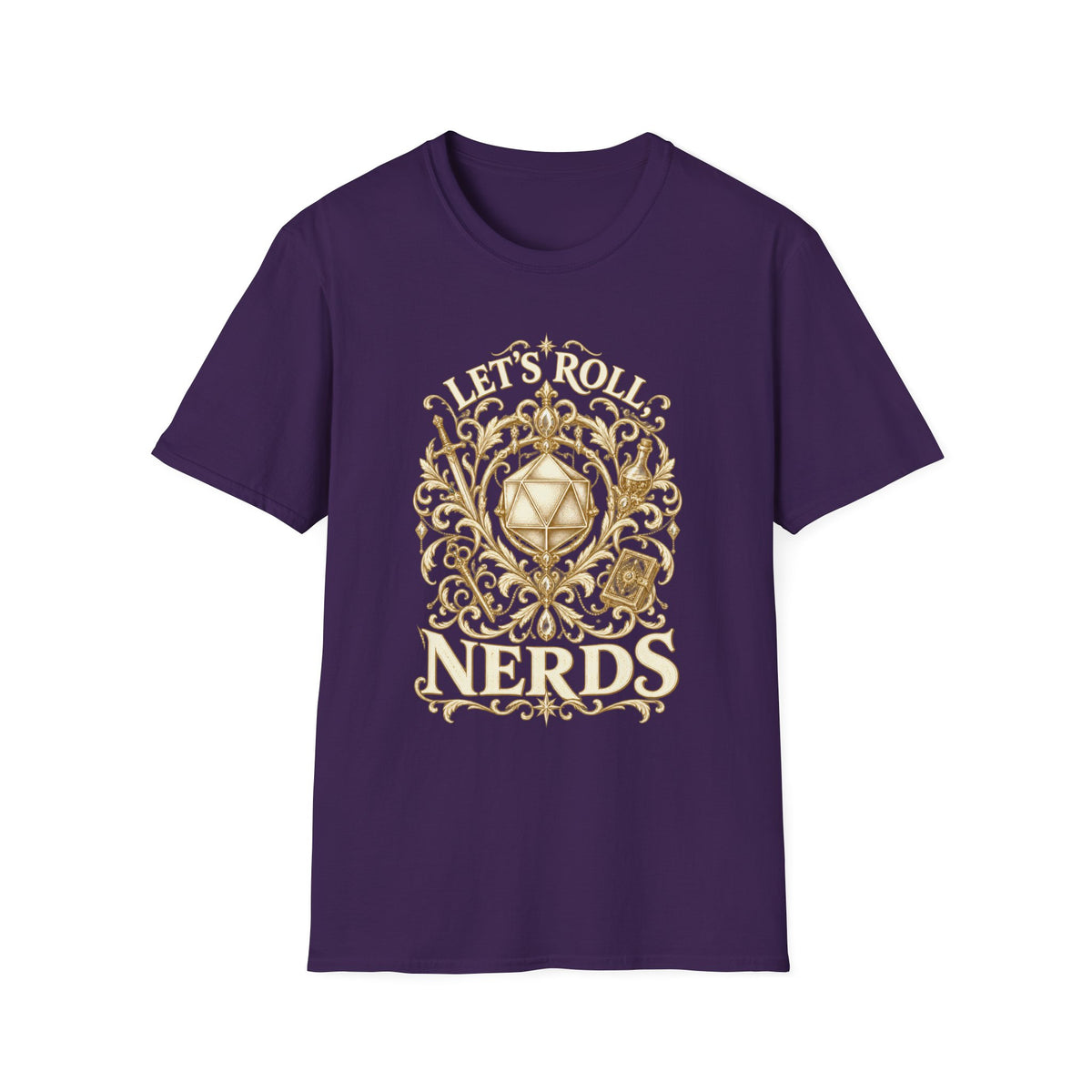Let's Roll Nerds T-Shirt