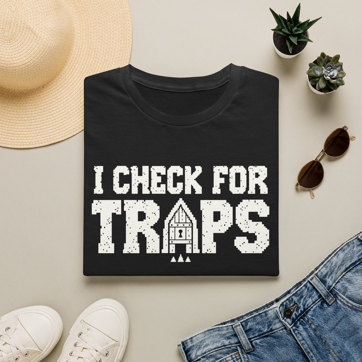 I Check for Traps T-Shirt