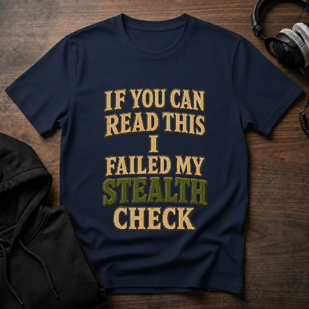 Failed Stealth Check T-Shirt