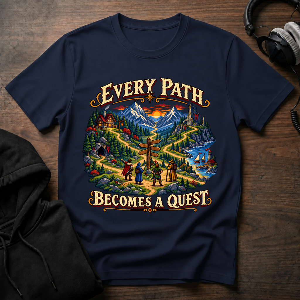 Every Path Becomes a Quest T-Shirt