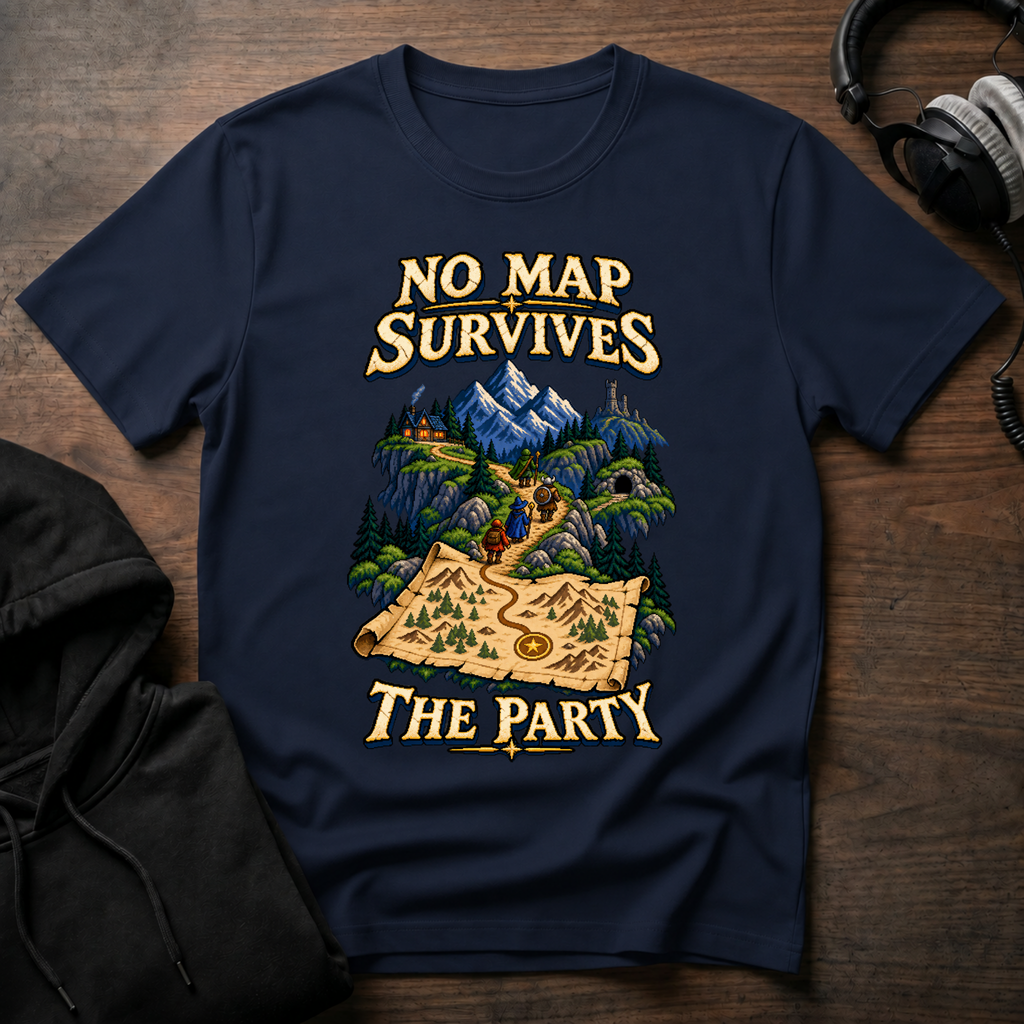 No Map Survives T-Shirt