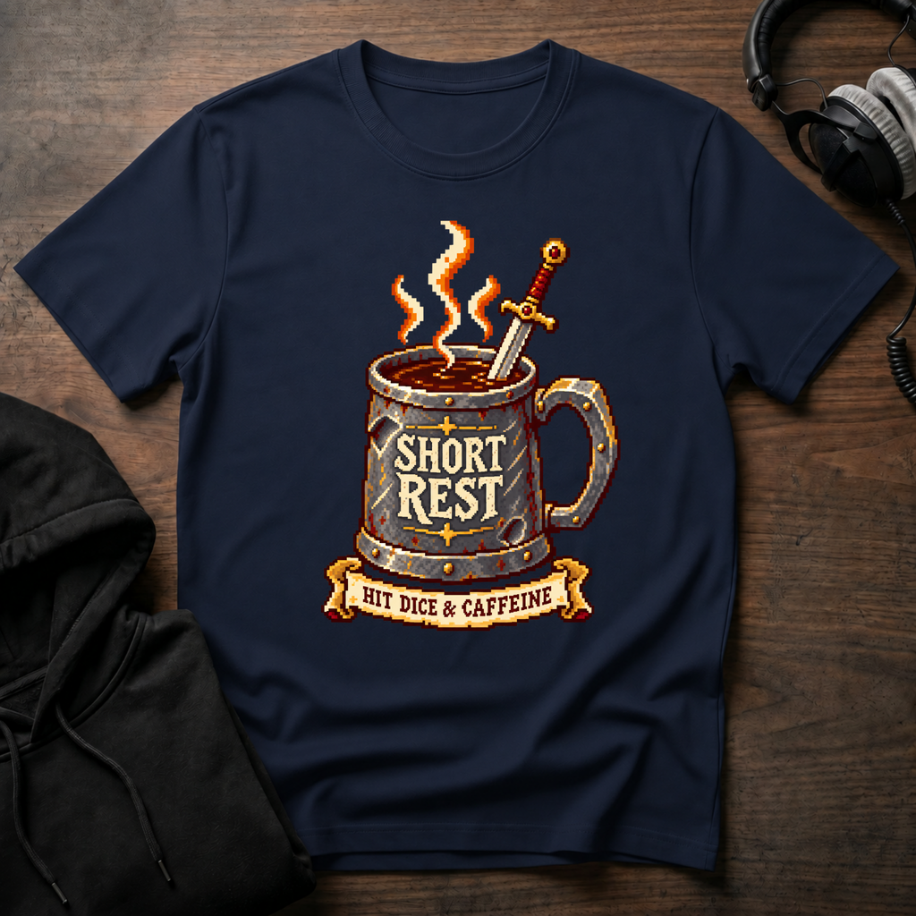 Short Rest Caffeine T-Shirt