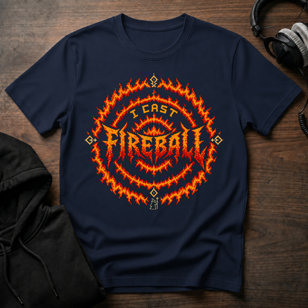 I Cast Fireball T-Shirt