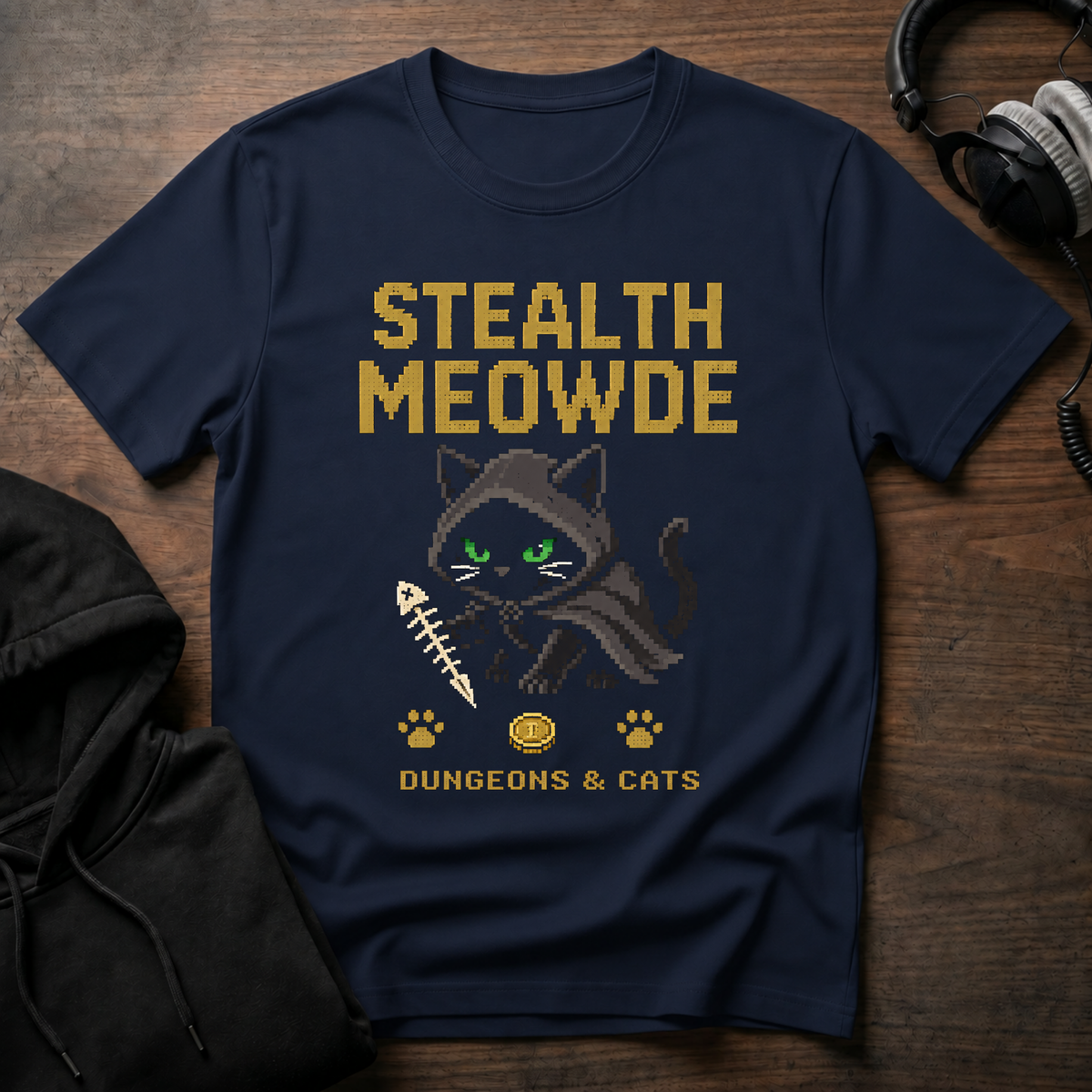 Stealth Meowed T-Shirt