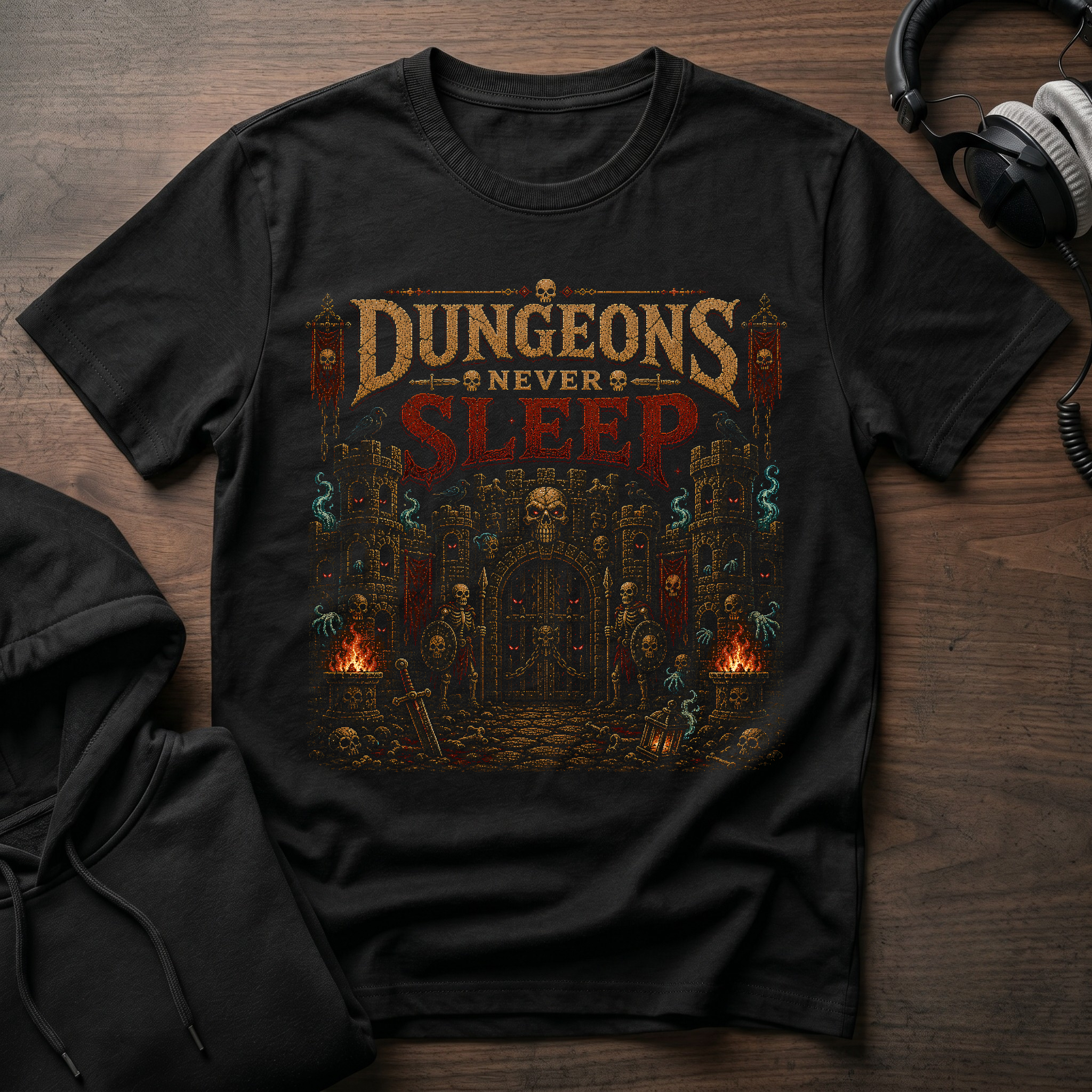Dungeons Never Sleep T-Shirt