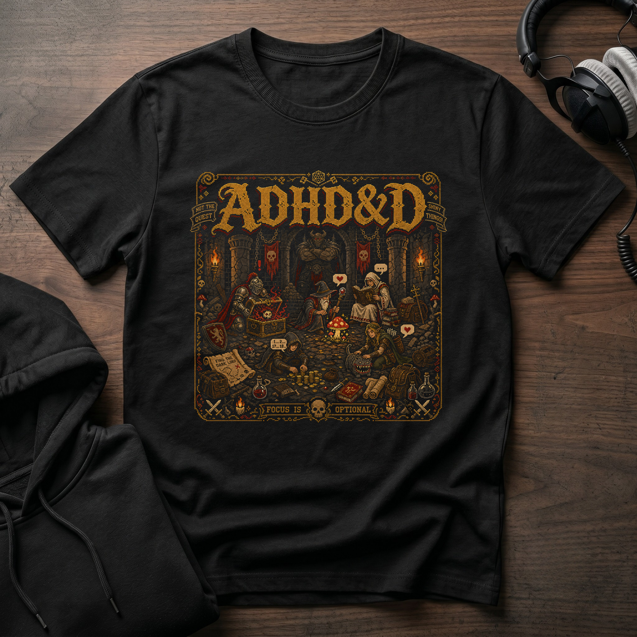 ADHD&D T-Shirt