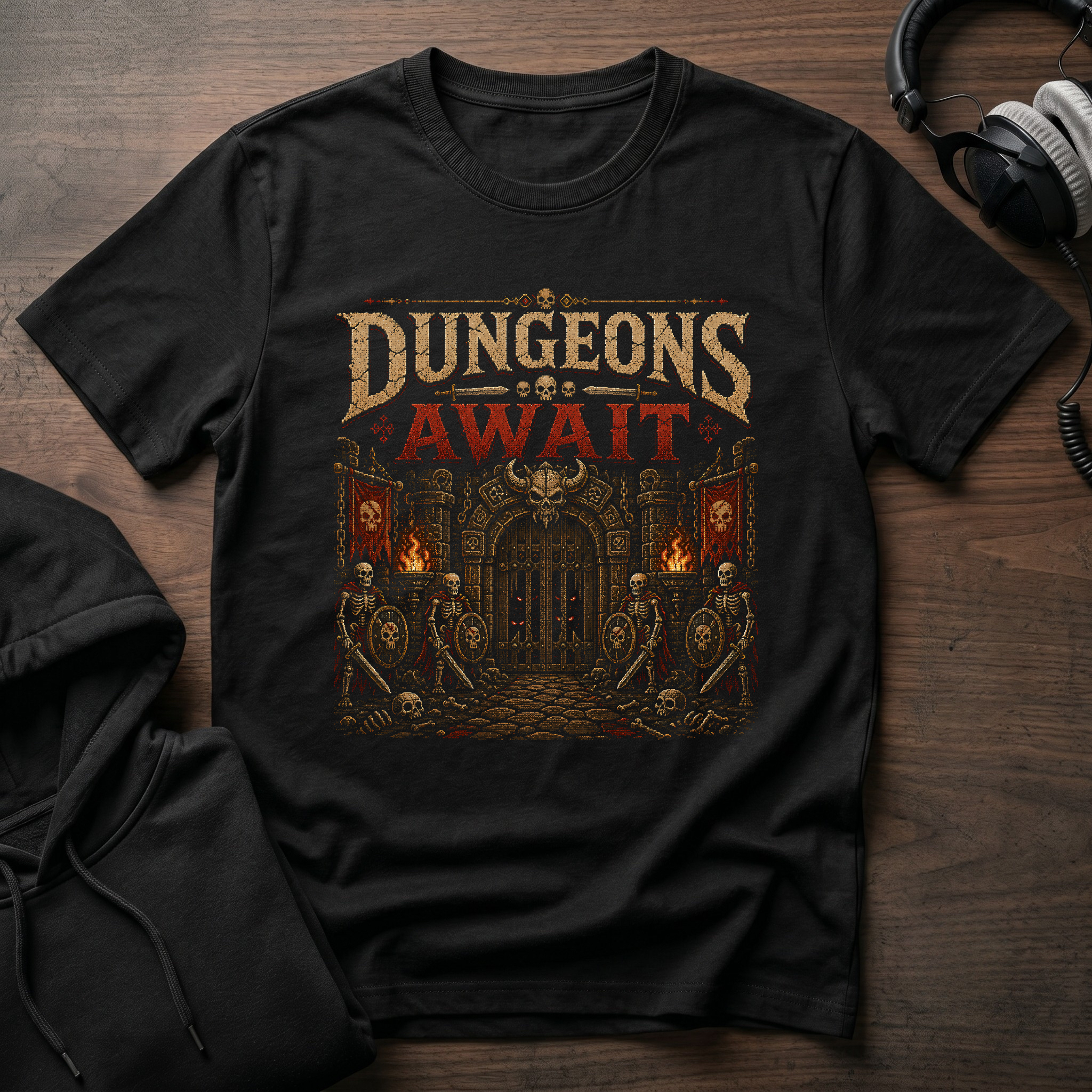 Dungeons Await T-Shirt