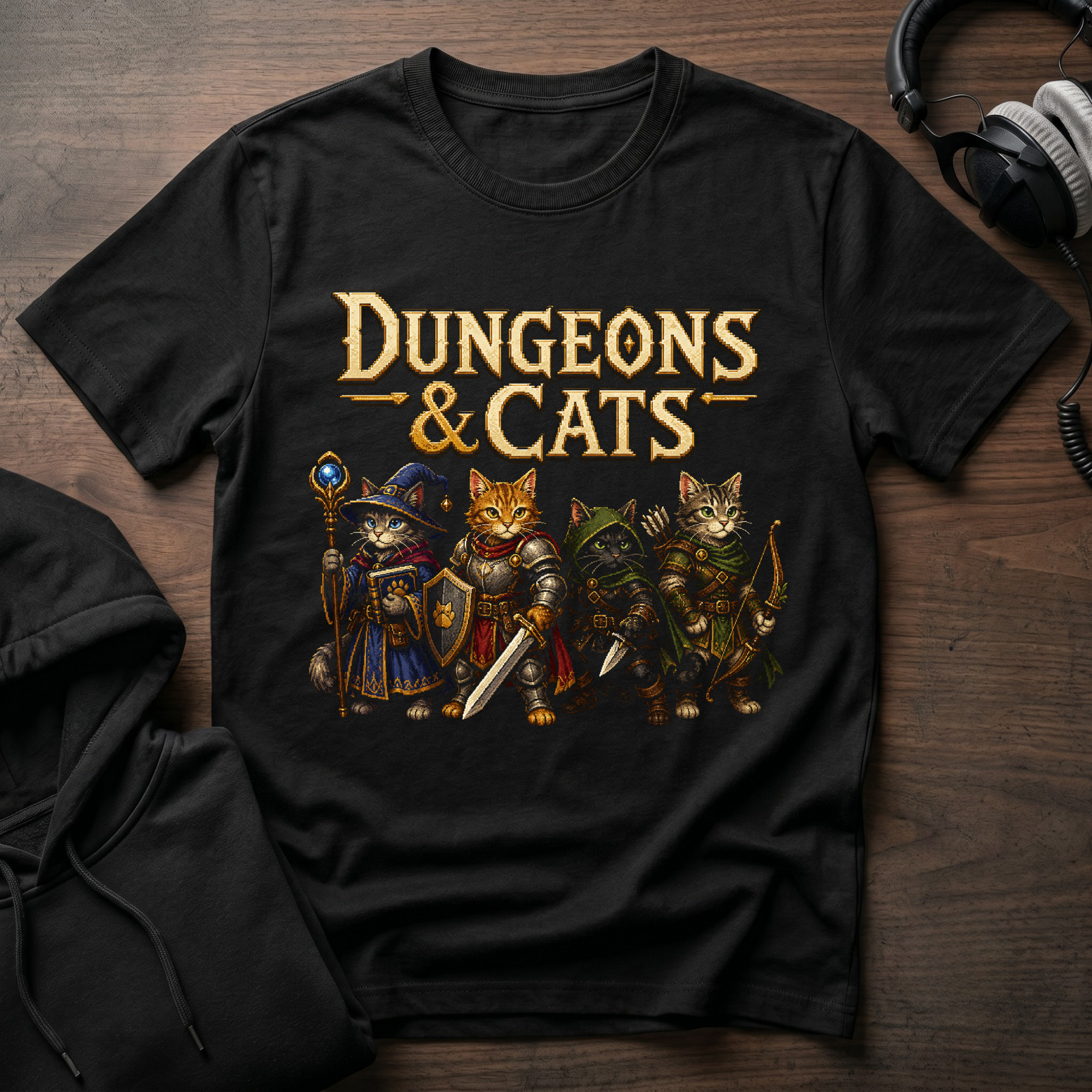 Dungeons & Cats T-Shirt