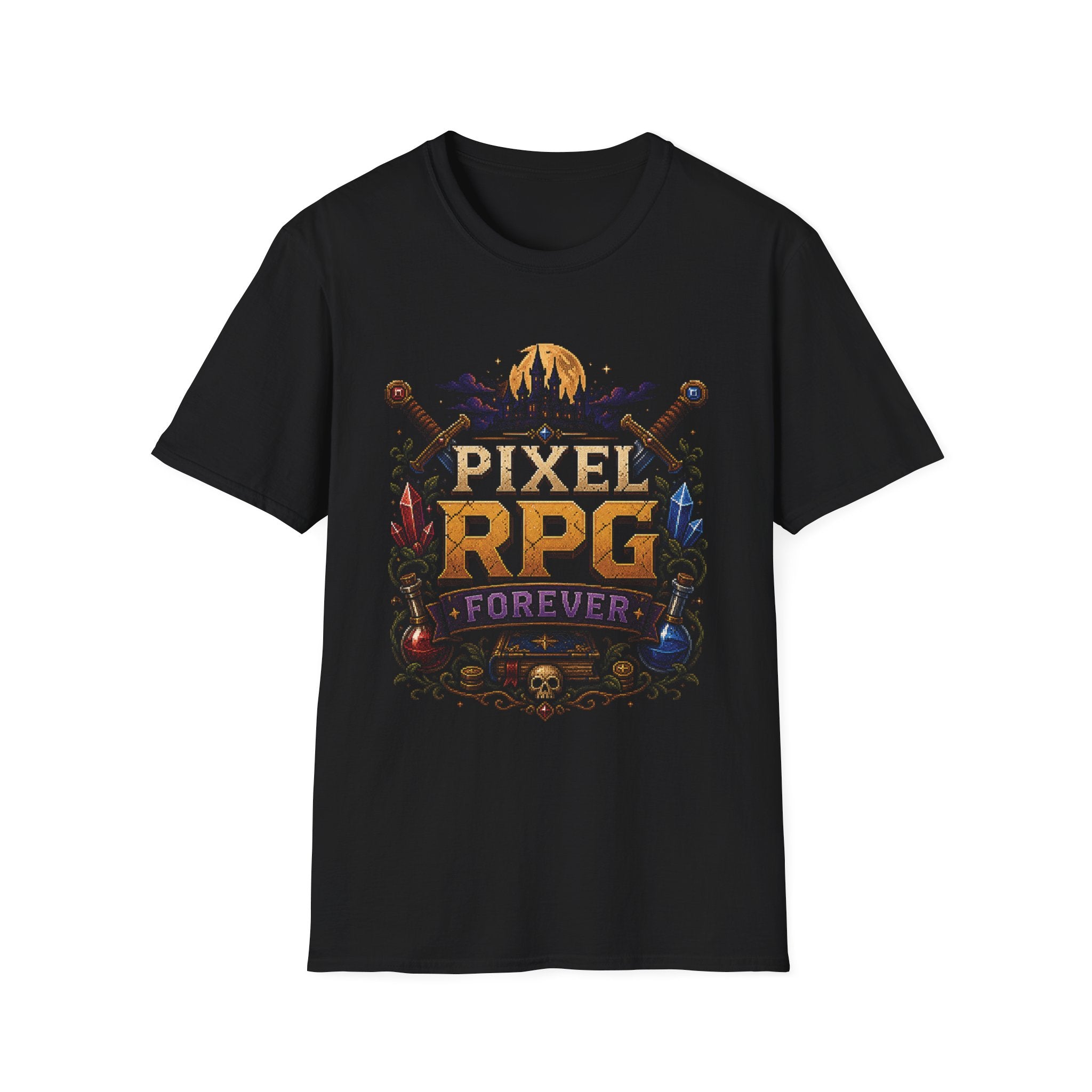 Pixel RPG Forever T-Shirt
