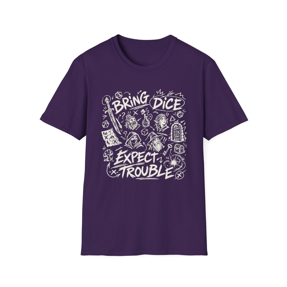 Bring Dice Expect Trouble T-Shirt
