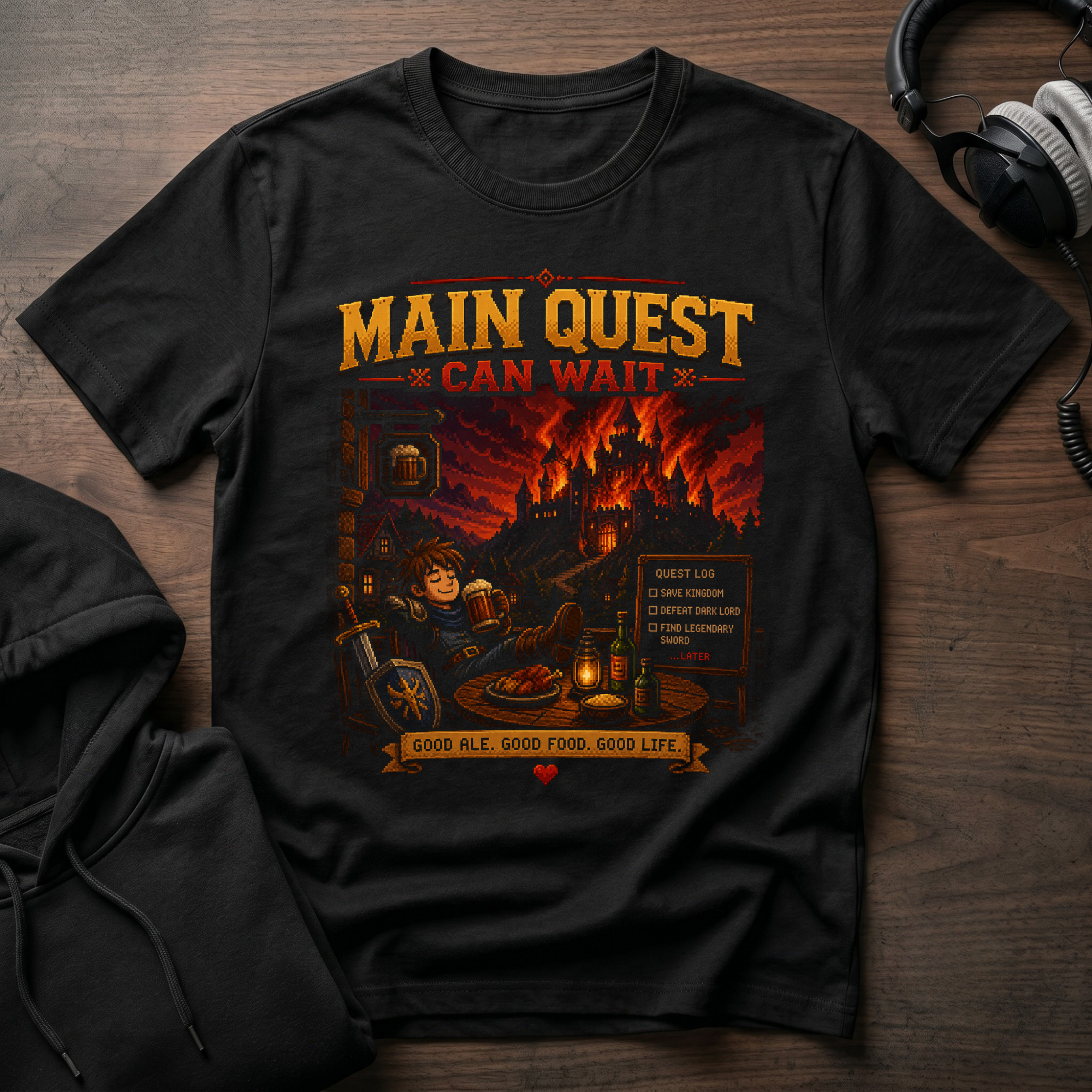 Main Quest Can Wait T-Shirt
