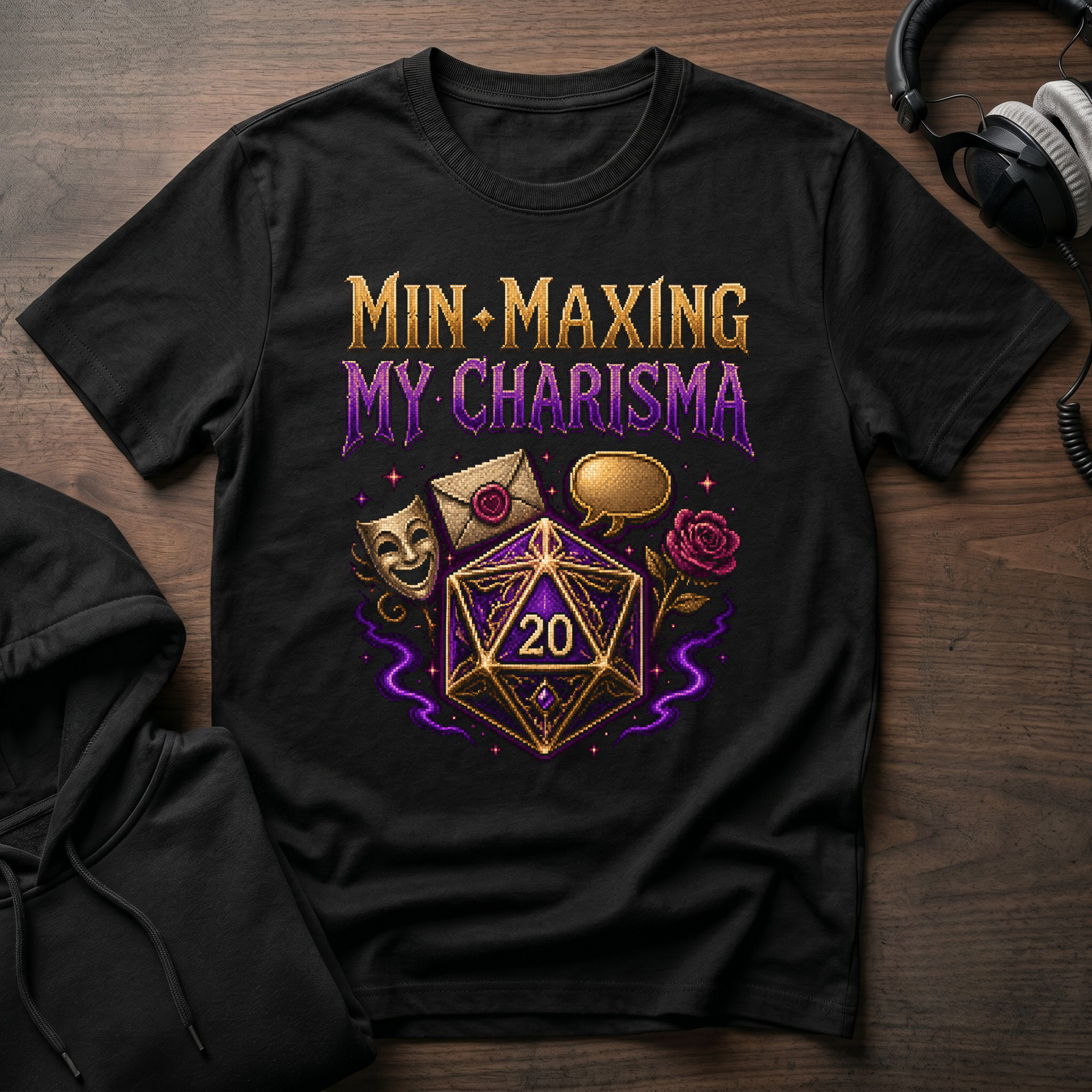 Min-Maxing my Charisma T-Shirt