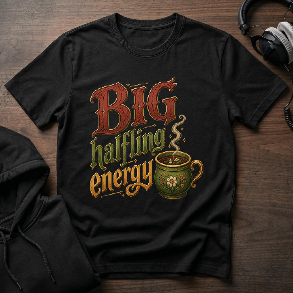 Big Halfling Energy T-Shirt