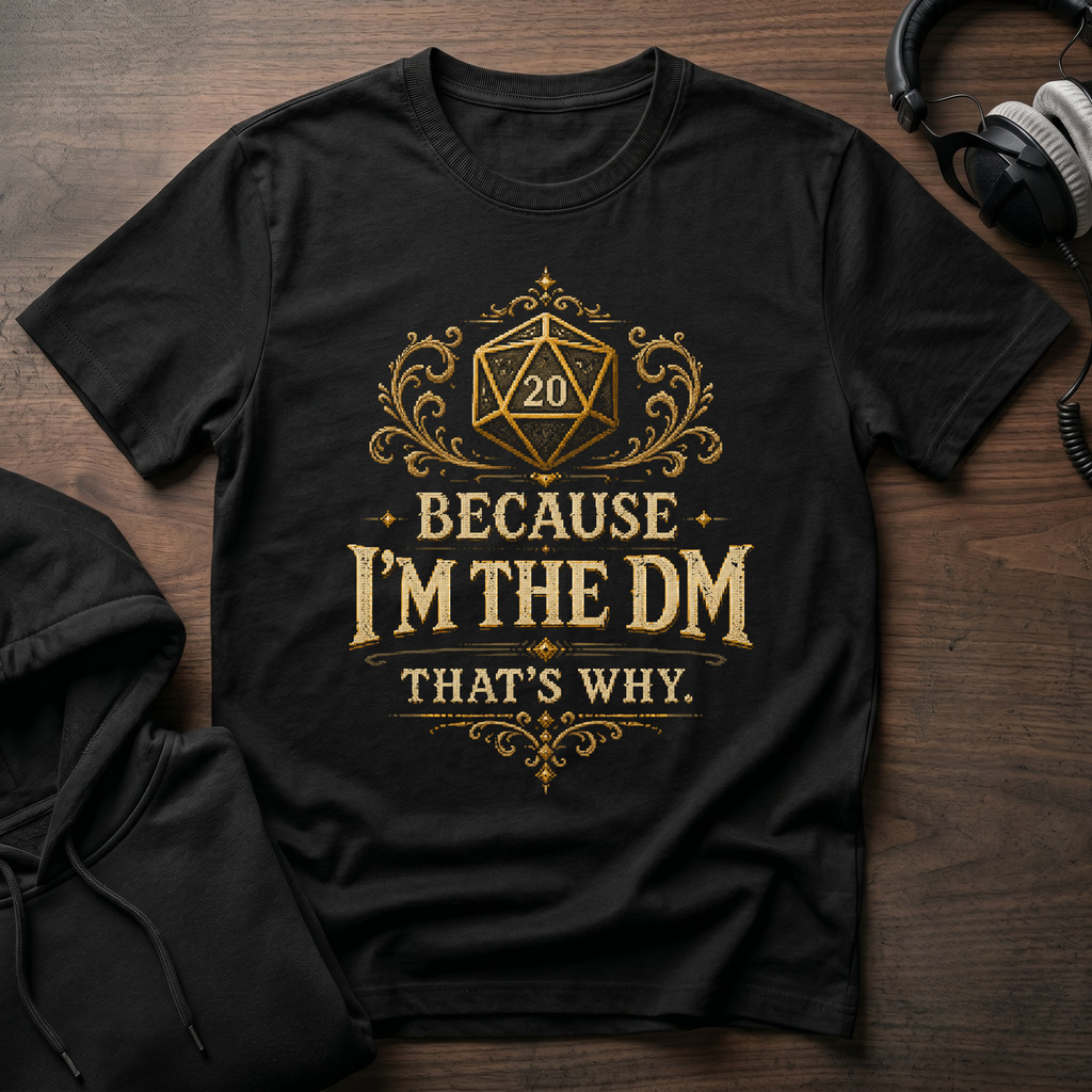 Because I'm the DM T-Shirt