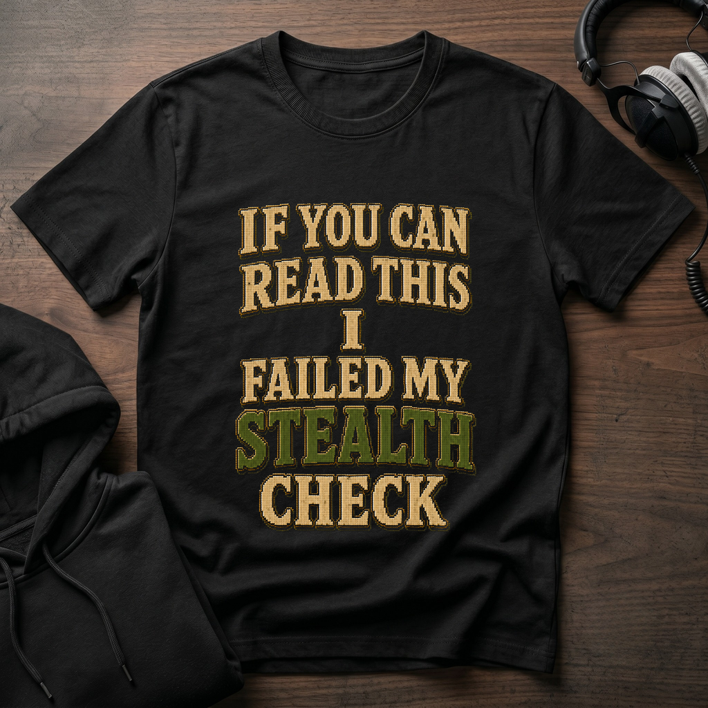 Failed Stealth Check T-Shirt
