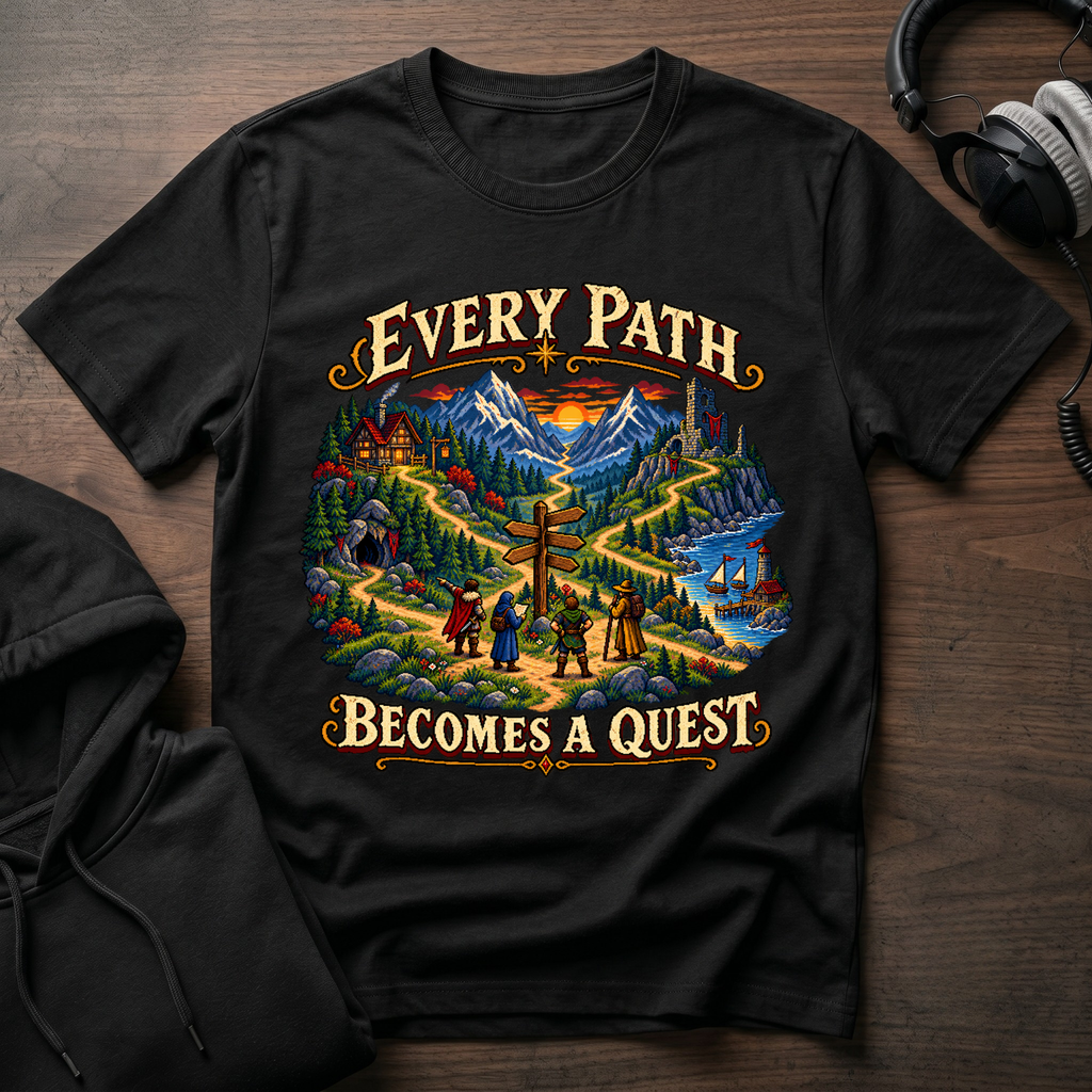 Every Path Becomes a Quest T-Shirt