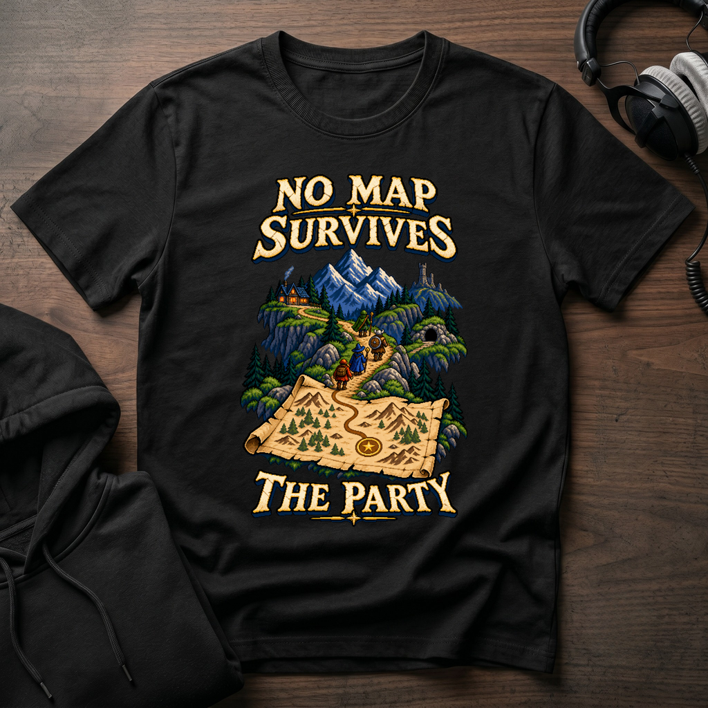 No Map Survives T-Shirt