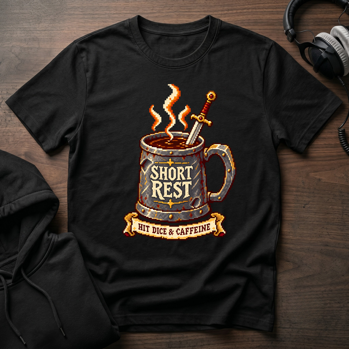 Short Rest Caffeine T-Shirt