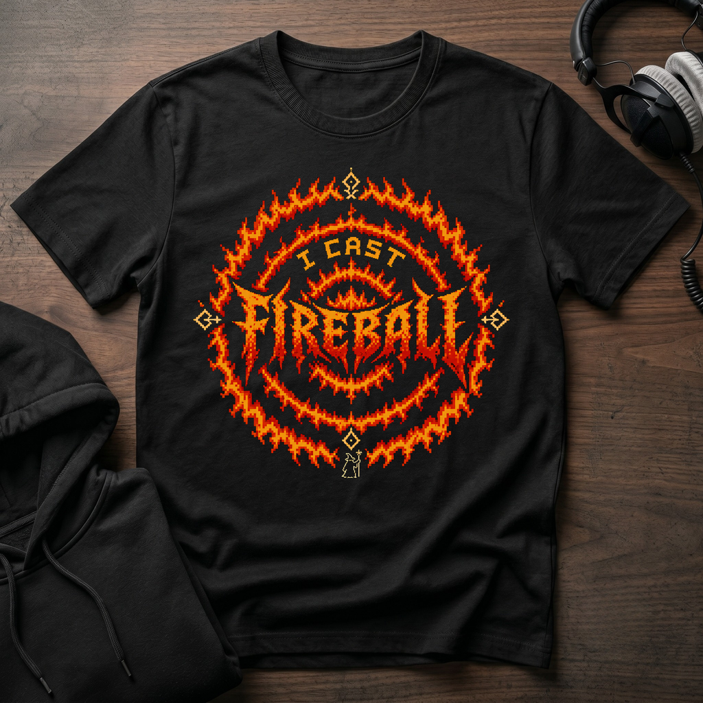 I Cast Fireball T-Shirt