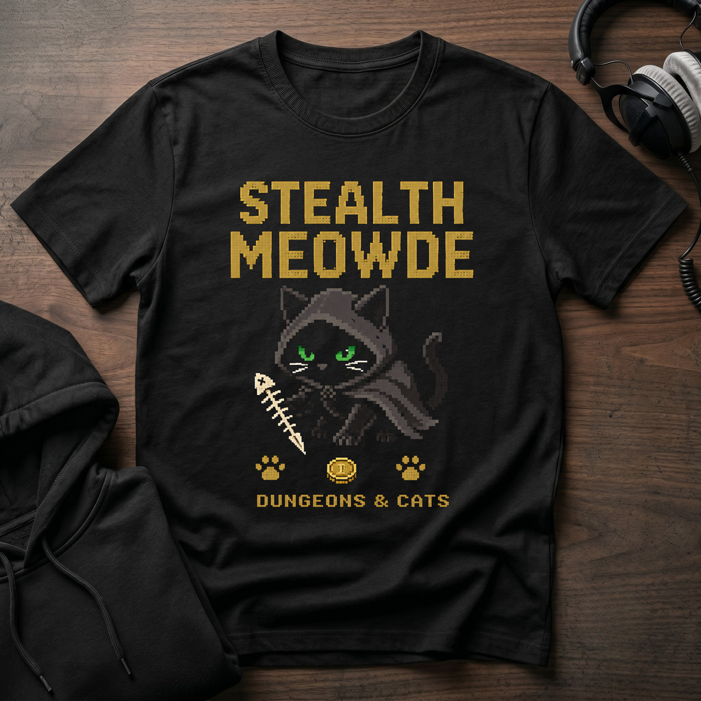 Stealth Meowed T-Shirt