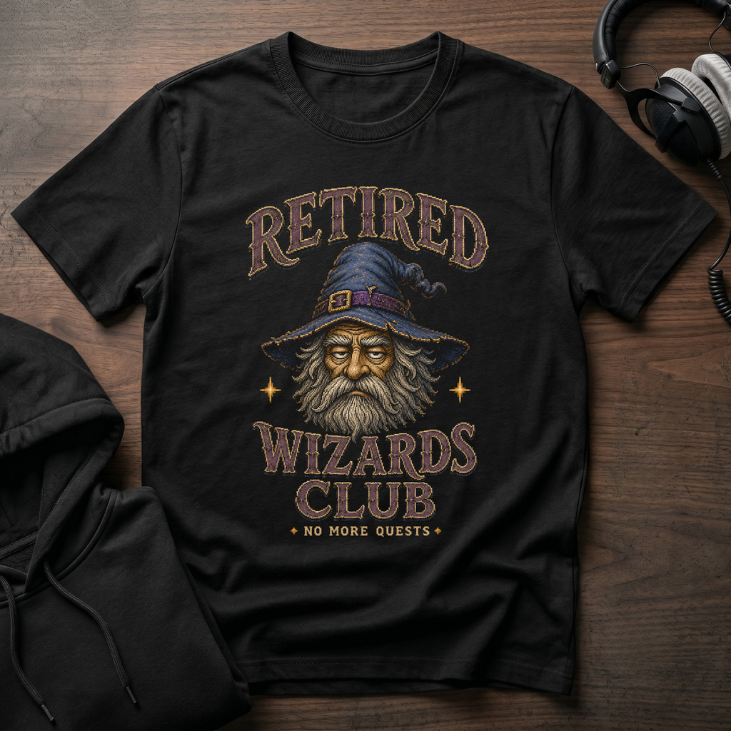 Retired Wizards Club T-Shirt