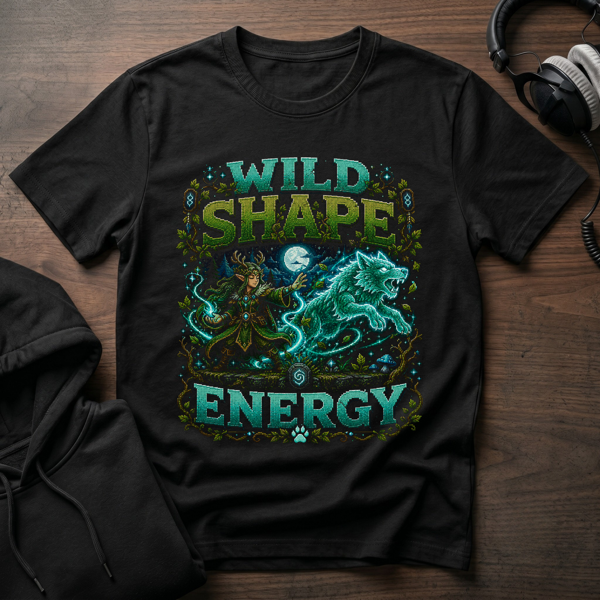 Wild Shape Energy - Druid T-Shirt